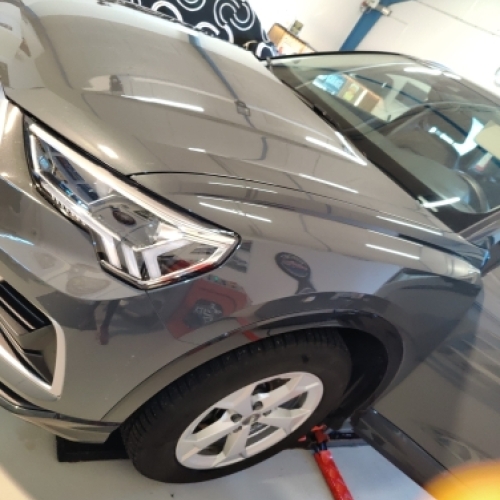 Ny bil med keramisk coating for optimal beskyttelse fra start