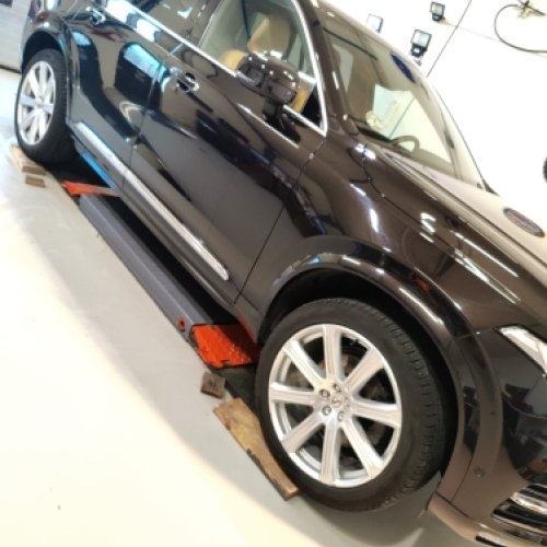 SUV behandlet med keramisk coating i Esbjerg