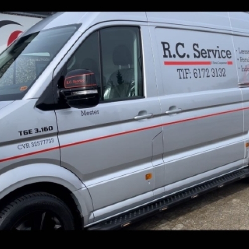 Keramisk coating af firmabil VW Crafter med ekstra slidstyrke og beskyttelse