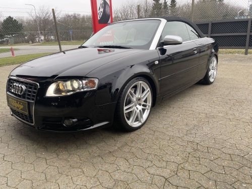 Keramisk coating af Audi Cabriolet med spejlende og modstandsdygtig lak