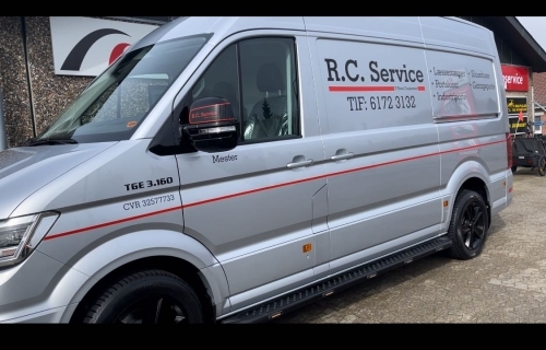 Keramisk coating af firmabil VW Crafter med ekstra slidstyrke og beskyttelse