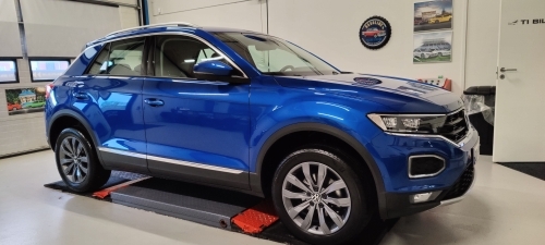 Keramisk coating af VW SUV med langtidsholdbar beskyttelse mod vejrpåvirkning